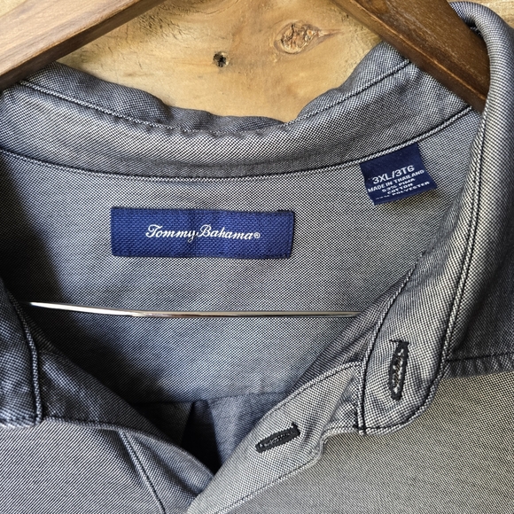 Tommy Bahama Supima Cotton Long Sleeve Polo Shirt Men's 3XL - Picture 4 of 9